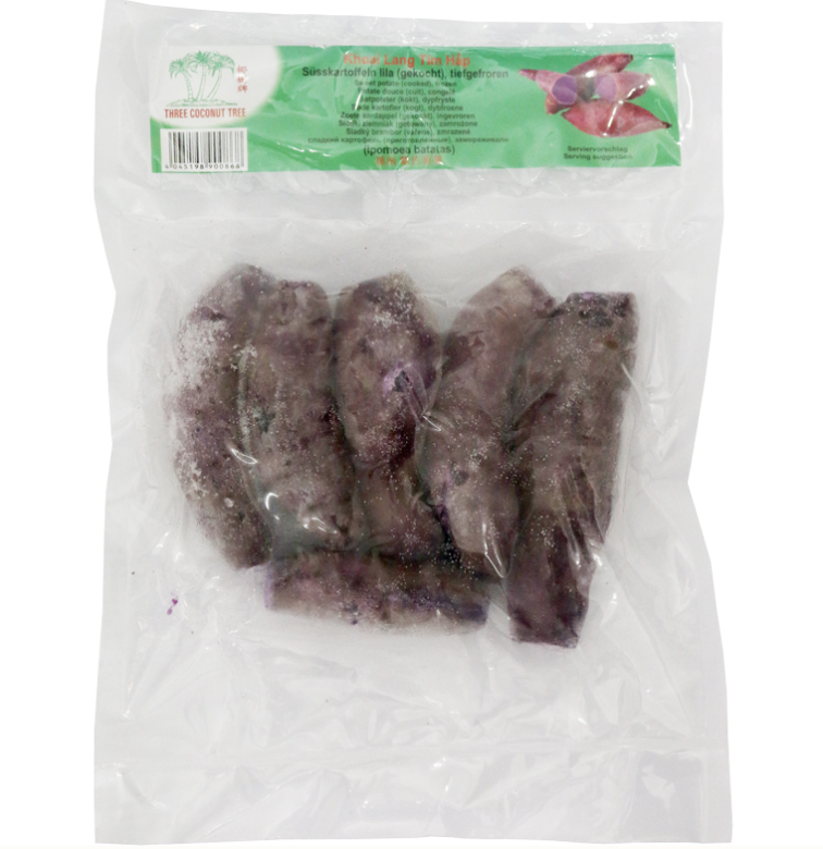 TCT Frozen Cooked Purple Sweet Potato 500g