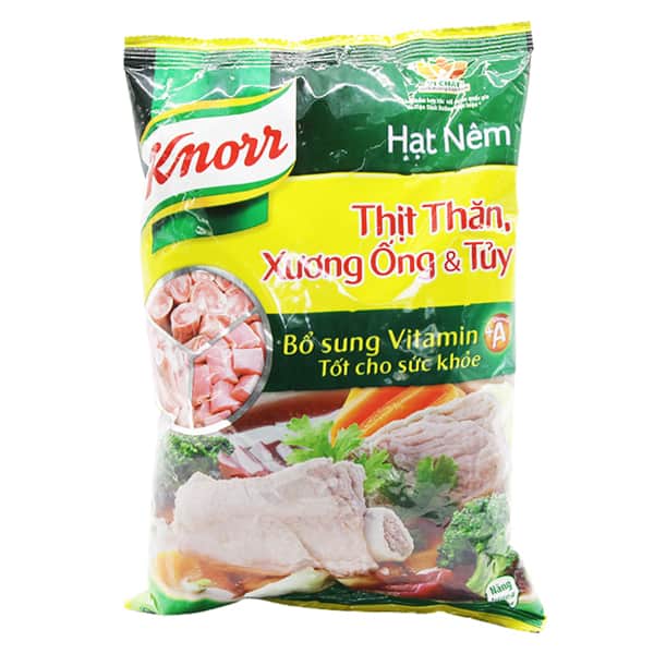 Knorr Pork Soup Powder/Bouillon Granules Meat Bones Hat Nem 900g