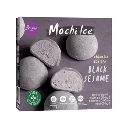 BUONO Mochi Ice Dessert Sesame 156g