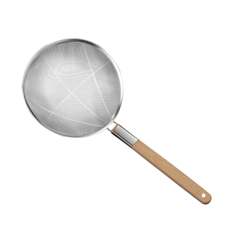 Strainer 26cm--BB with Wooden Handle/Pcs