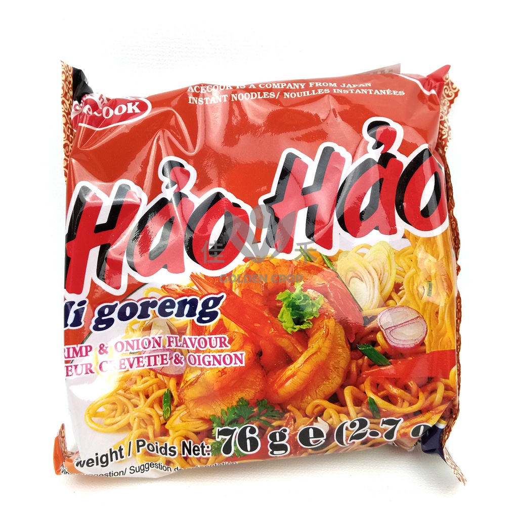 Hao Hao Instant Noodle Shrimp & Onion 76g