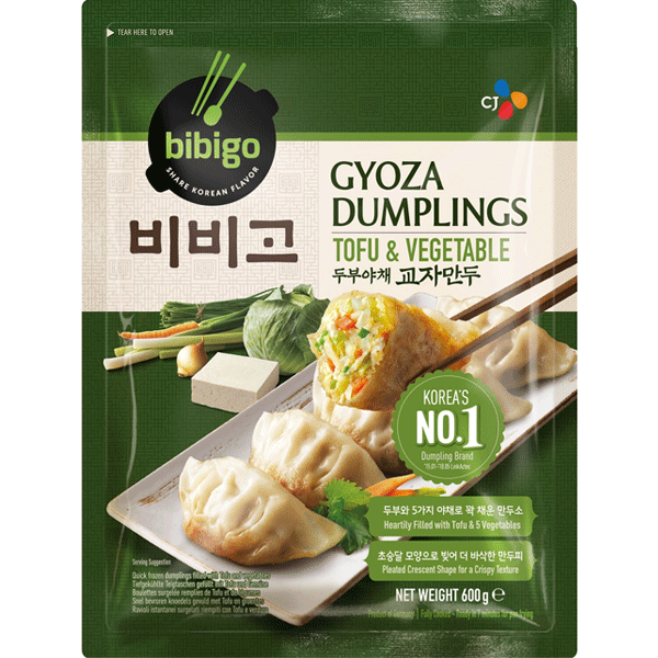 BIBIGO Gyoza Tofu&Vegatable 600g