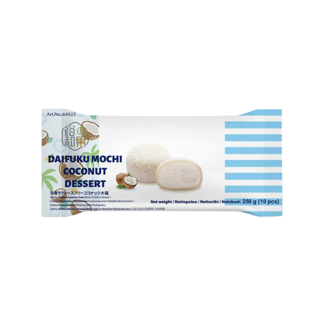 Daifuku Lactose-free Mochi Coconut 250g