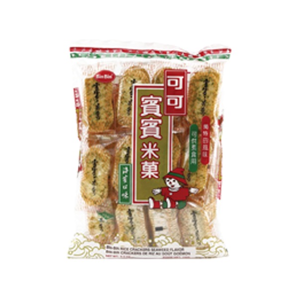 BINBIN Rice Crackers Seaweed Flavor 150g