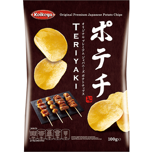 KOIKEYA Potato Chip Teriyaki 100g/PKT