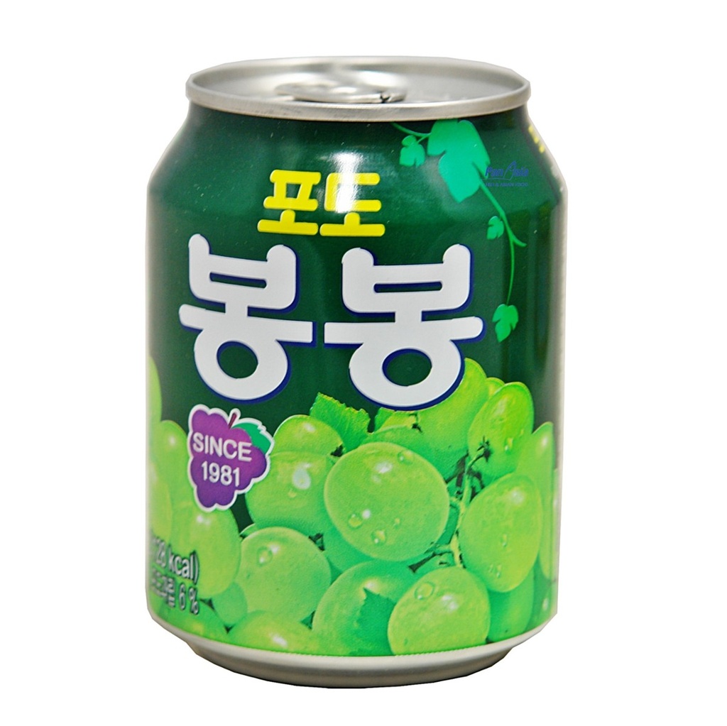 HAITAI Korean Canned Grape Nectar (Grape bonbon) 238ml