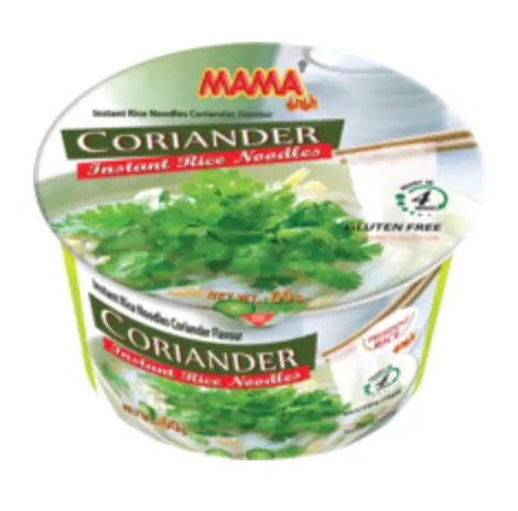 MAMA Instant Rice Noodle Coriander Flavor Gluten Free Bowl 60g