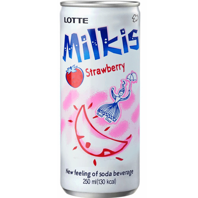 LOTTE Milkis Soft Drink melon flavor 250ml
