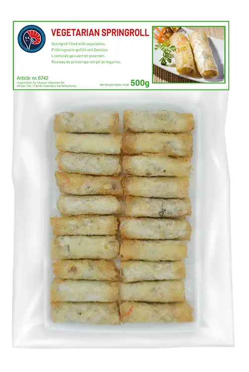 MOOIJER Spring Roll Vegetarian Cha Gio Chay 500g