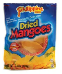 Philipines brand candy mango dried 100g