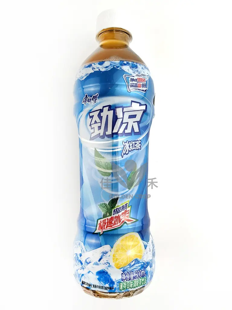 Mr Kon black ice tea with mint 500ml