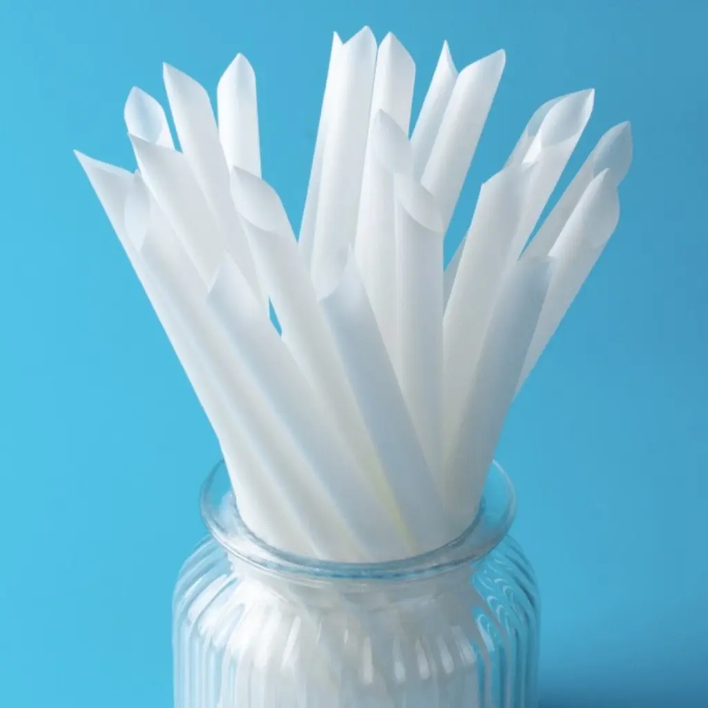 Bio S12 230mm biodegradable plastic drinking straw 100pcs unit