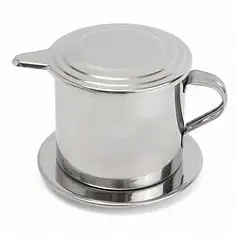 Stainless steel coffee drip pot 1kpl