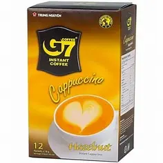 VN Instant Coffee G7 cappuccino hazelnut 216g