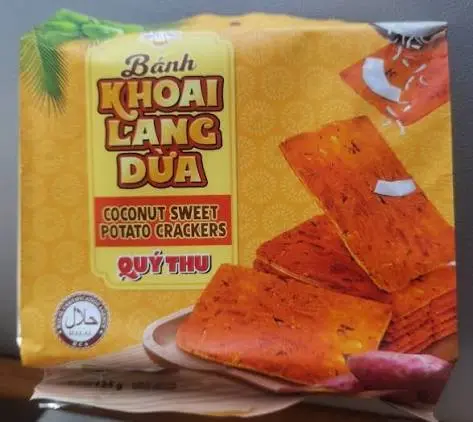 VN Coconut Cracker Sweet Potato 125g