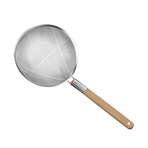 Strainer 26cm--BB with Wooden Handle/Pcs