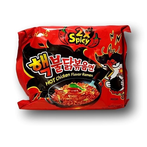 KR Samyang Hot Chicken Flavor Ramen 2X Spicy 140g