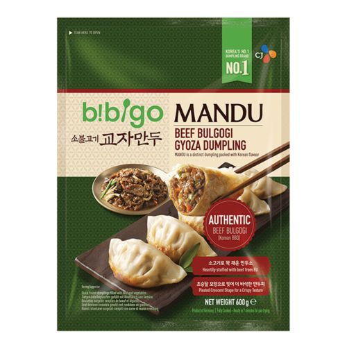 BIBIGO Gyoza Beef Bulgogi&Vega 600g