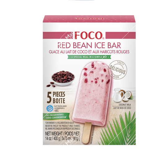 FOCO Ice Stick Red Bean flavor 5*80g