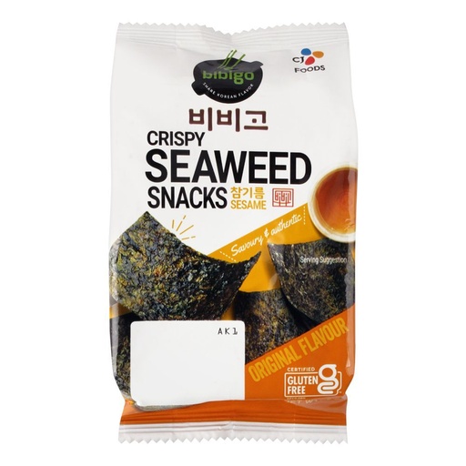 BIBIGO Crispy Seaweed Snack BBQ 15g