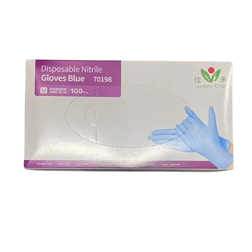 Disposable Nitrile Gloves Blue 100pcs