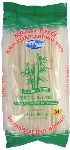 BAMBOO TREE Banh Pho Rice Noodle M 3mm 400g