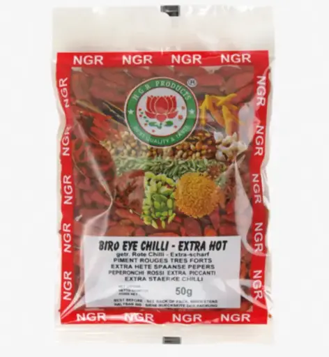 NGR birds eye chilli 50g