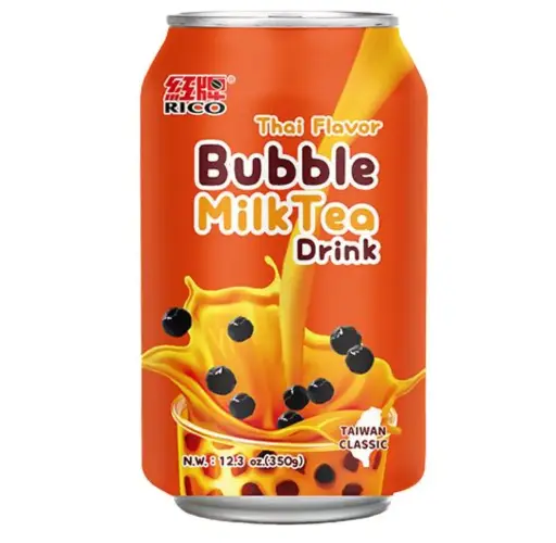Rico bubble milk tea drink thai 340ml